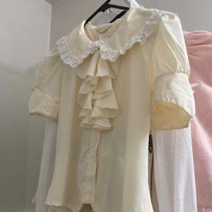 Small Cream Sweet or Classic Lolita Top